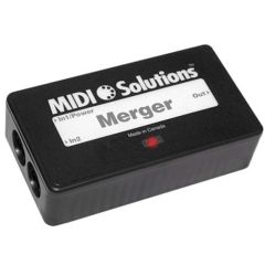 MIDI SOLUTIONS MERGER | 2-input / 1-output Midi Merger