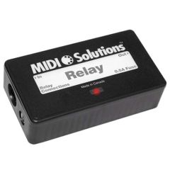 MIDI SOLUTIONS RELAY Midi-controlled Relay Switch