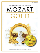 CHESTER MUSIC MOZART Gold The Easy Piano Collection Cd Edition