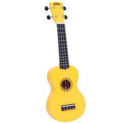 MAHALO MR1-YW Rainbow Series Soprano Ukulele, Yellow