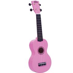 MAHALO MR1-PK Rainbow Series Soprano Ukulele, Pink