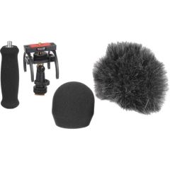 RYCOTE RYC046001 | Zoom H4n Audio Kit With Shockmount, Windjammer & Ext Handle