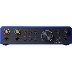 FOCUSRITE SCARLETT 2i2 | 25th Anniversary Edition | Isa Blue | Usb-c Audio Interface