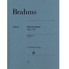 HENLE BRAHMS Piano Pieces Opus 118