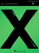 HAL LEONARD ED Sheeran X For Piano Vocal Guitar