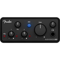 FENDER STUDIO PRO AUDIOBOX Go | Ultra Compact 2x2 24bit/96khz Usb-c Audio Interface