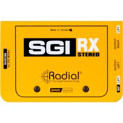 RADIAL ENGINEERING SGI Rx Stereo | Passive Instrument Stereo Guitar Line Driver Receiver