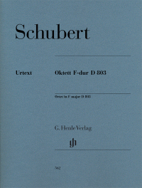 HENLE SCHUBERT Oktett F Dur D803 For Winds & Strings