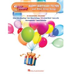 HAL LEONARD EZ Play Today 25 Happy Birthday To You & Other Great Songs Electronic Keybd