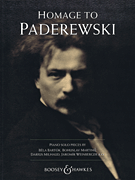 BOOSEY & HAWKES HOMAGE To Paderewski Piano Solo Pieces By Bartok Martinu Milhaud Weinberger