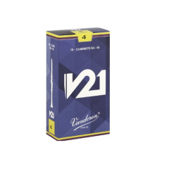 VANDOREN V21 B-flat Clarinet Reeds #4 - Individual, Single Reeds