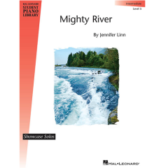 HAL LEONARD MIGHTY River Intermediate Piano Solo By Jennifer Linn