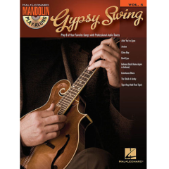 HAL LEONARD MANDOLIN Play Along Gypsy Swing Play 8 Songs With Professional Audio Tracks