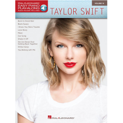 HAL LEONARD EASY Piano Play Along Taylor Swift Audio Access Included