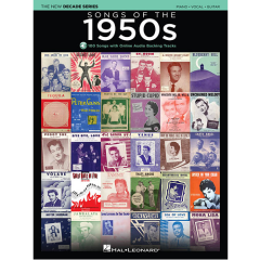 HAL LEONARD THE New Decade Series Songs Of The 1950s For Piano Vocal Guitar