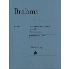 HENLE BRAHMS Double Concerto In A Minor Opus 102 Piano Reduction