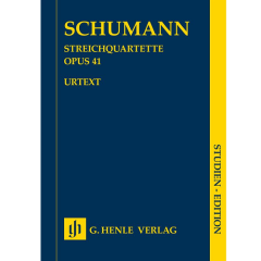 HENLE SCHUMANN String Quartet Opus 41 Study Score