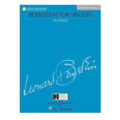 BOOSEY & HAWKES BERNSTEIN For Singers 10 Songs For Belter/mezzo Soprano Audio Access Included