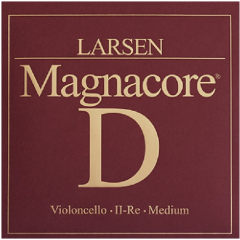 LARSEN MAGNACORE Full Size Cello D String Medium Tension