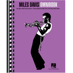 HAL LEONARD MILES Davis Omnibook For Bass Clef Instruments Transcribed Exactly