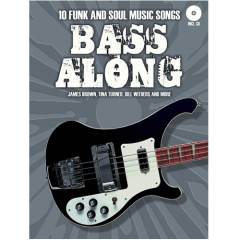 BOSWORTH BASS Along 10 Funk & Soul Music Songs Cd Included