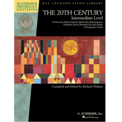 G SCHIRMER THE 20th Century Intermediate Level 25 Pieces Compiled By Richard Walters