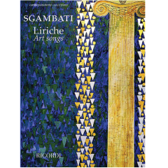 RICORDI SGAMBATI Liriche (art Songs) For Voice & Piano