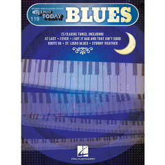 HAL LEONARD EZ Play Today 119 Blues 25 Classic Tunes For Electronic Keyboard
