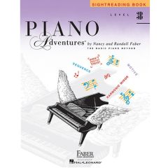 FABER PIANO Adventures Sightreading Book Level 3b By Nancy & Randall Faber