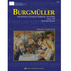 NEIL A.KJOS BURGMULLER Eighteen Characteristic Studies Opus 109 For The Piano