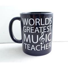AIM GIFTS WORLD'S Greatest Music Teacher Mug