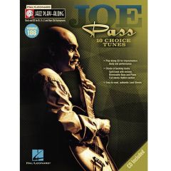 HAL LEONARD JAZZ Play-along Joe Pass Volume 186 Book & Cd