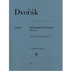 HENLE DVORAK Piano Trio No 3 In F Minor Opus 65