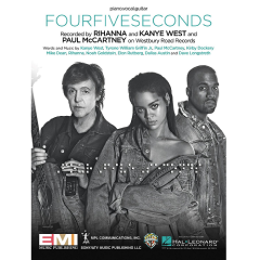 HAL LEONARD FOURFIVESECONDS Recorded By Rihanna Kanye West & Paul Mccartney