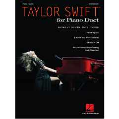 HAL LEONARD TAYLOR Swift For Piano Duet 8 Great Intermediate Duets