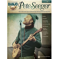 HAL LEONARD BANJO Play Along Pete Seeger Play 8 Favorite Songs For Clawhammer Banjo