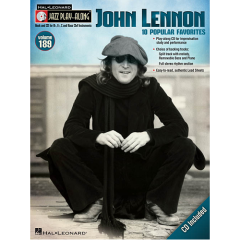 HAL LEONARD JAZZ Play-along Vol. 189 John Lennon 10 Popular Favorites