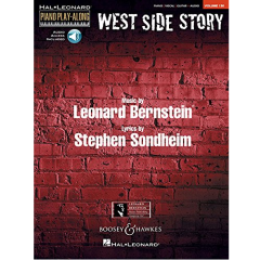 HAL LEONARD PIANO Play-along Volume 130 West Side Story (pvg)