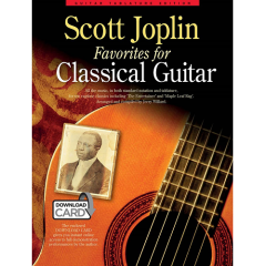 MUSIC SALES AMERICA SCOTT Joplin Favorites For Classical Guitar