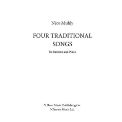 MUSIC SALES AMERICA NICO Muhly Four Traditional Songs For Baritone & Piano