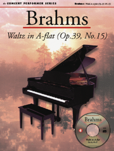 MUSIC SALES AMERICA BRAHMS Waltz In A Flat Op. 39 No. 15