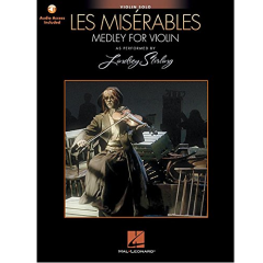 HAL LEONARD LES Miserables Medley For Violin As Performed By Lindsey Stirling