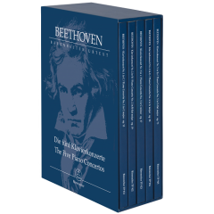BARENREITER BEETHOVEN The Five Piano Concertos
