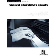 HAL LEONARD JAZZ Piano Solos Vol 39 Sacred Christmas Carols