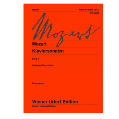 WIENER URTEXT ED MOZART Sonatas For Piano Volume 2 Urtext Edition