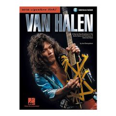 WARNER PUBLICATIONS VAN Halen Guitar Signature Licks By Joe Charupakorn Pop Artist Guitar