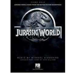 HAL LEONARD JURASSIC World Piano Solo (music From The Motion Picture Soundtrack)