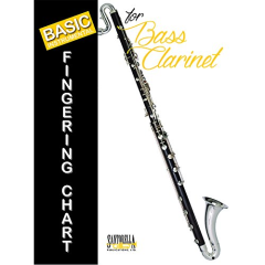 SANTORELLA PUBLISH BASIC Instrumental Fingering Chart For Bass Clarinet
