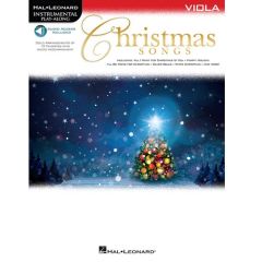 HAL LEONARD INSTRUMENTAL Play-along Christmas Songs For Viola
