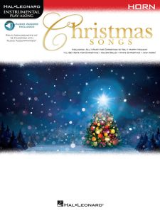 HAL LEONARD INSTRUMENTAL Play-along Christmas Songs For Horn